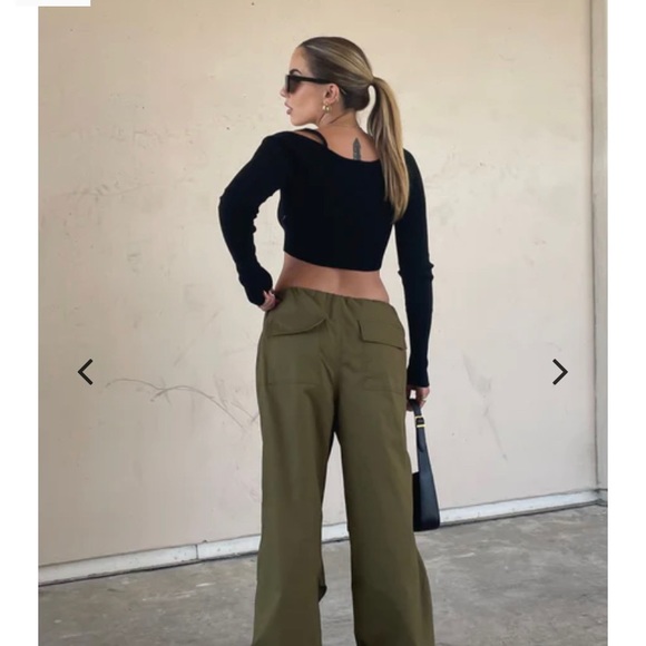 NEW Luna B Cargo Utility Pants - Picture 3 of 5